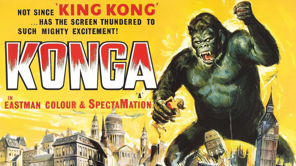 Konga rampages on poster