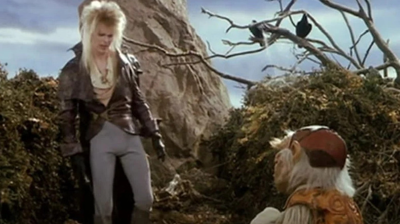 Jareth addresses Hoggle