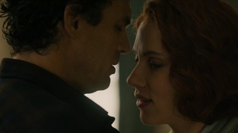 Bruce Banner and Black Widow