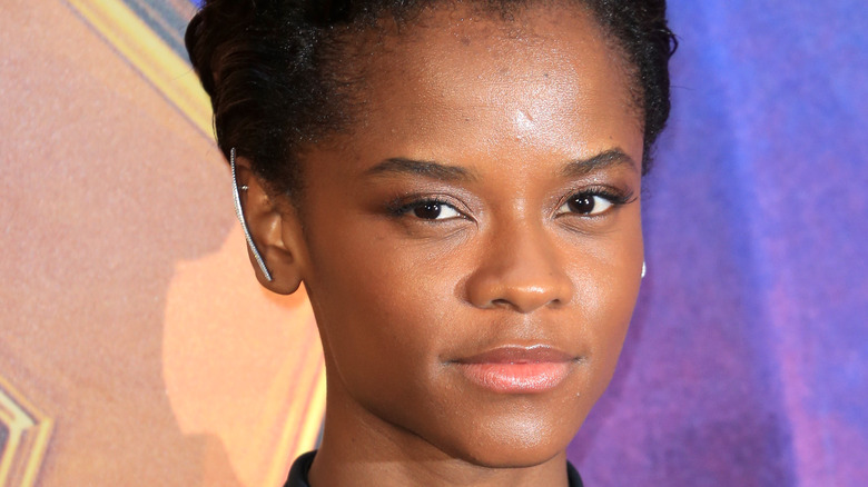 Letitia Wright at the Avengers: Infinity War Premiere in 2018