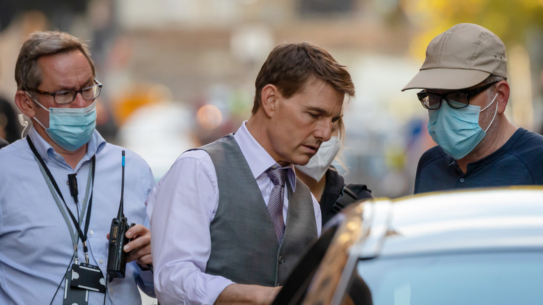 Tom Cruise shooting Mission Impossible 7