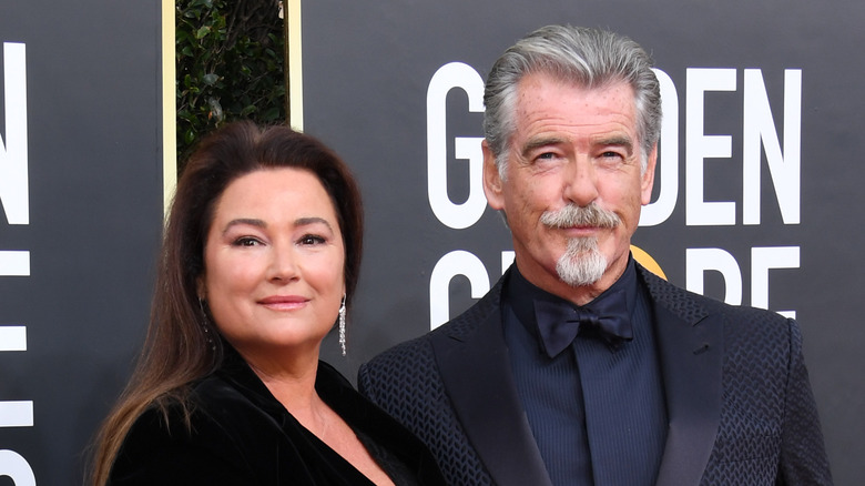 Keely Shaye Brosnan and Pierce Brosnan