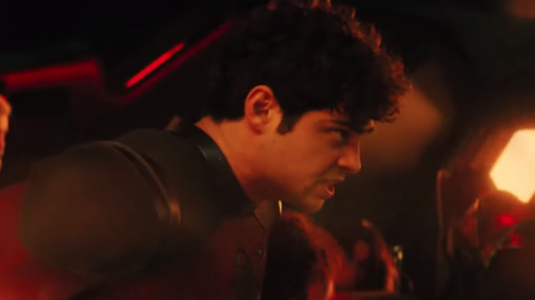 Noah Centineo as Atom Smasher without his mask on