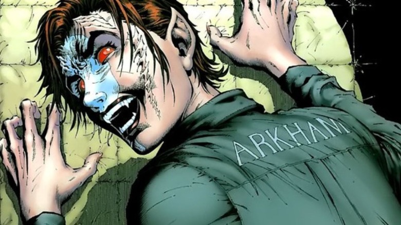 Jean turns into Eclipso in Arkham Asylum