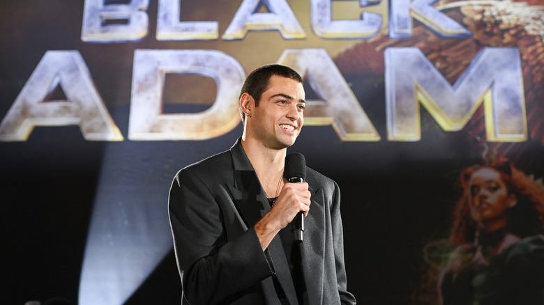 Noah Centineo at a Black Adam event