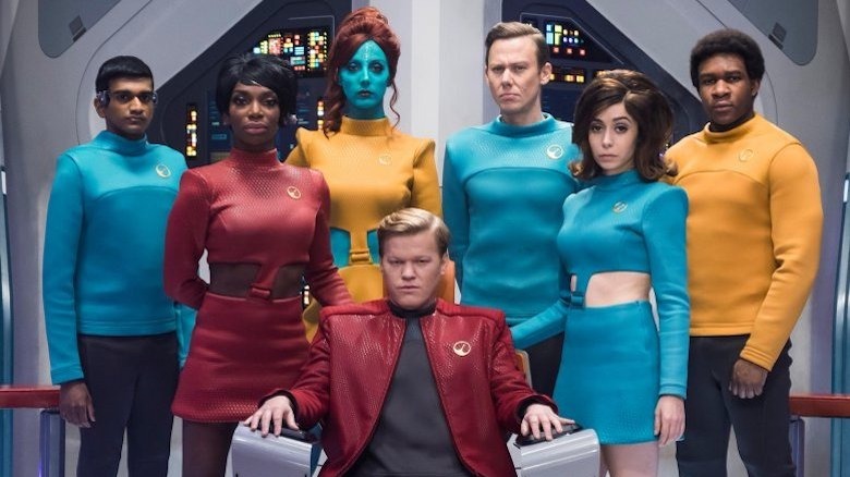 Starship cast of USS Callister