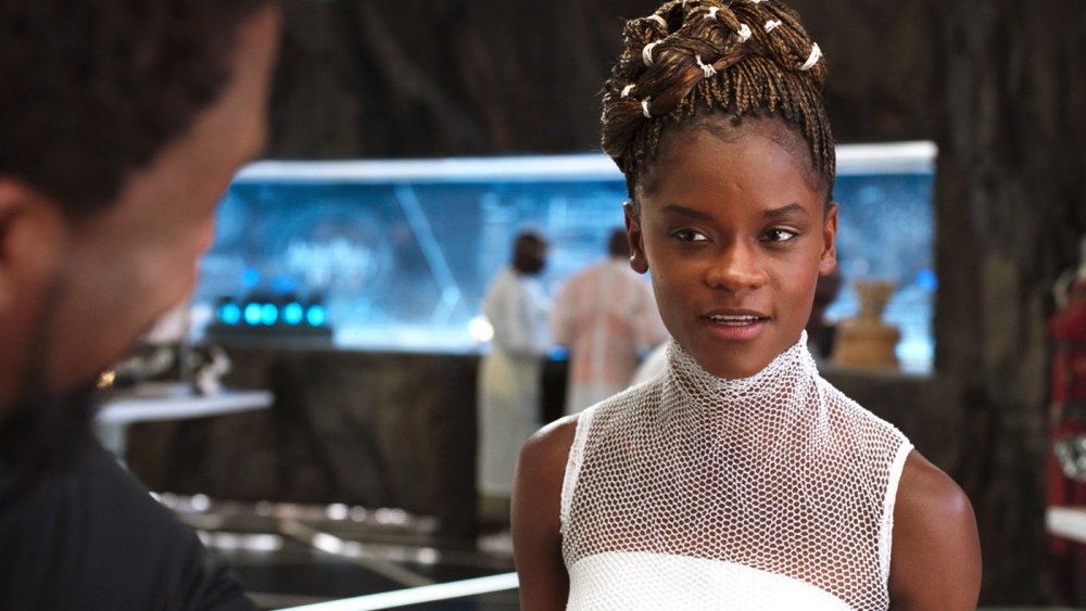 Letitia Wright as Shuri in Black Panther