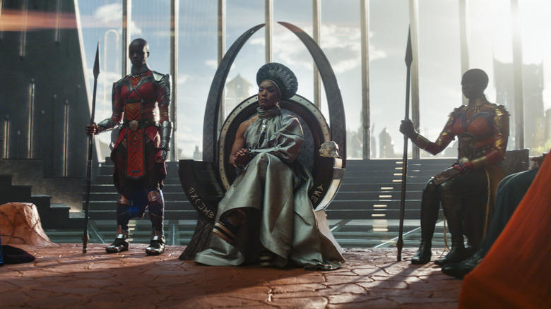 Queen Ramonda holds court