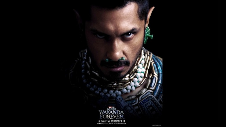 Tenoch Huerta "Black Panther: Wakanda Forever" Namor character poster