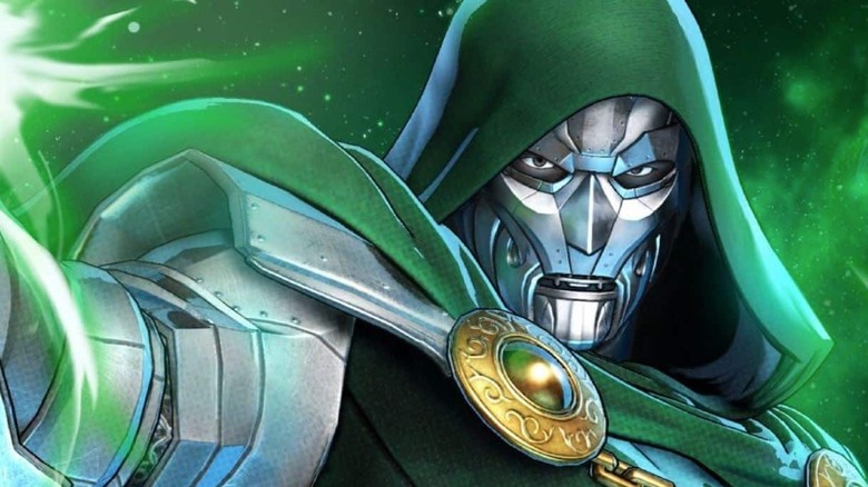 Doctor Doom looking intimidating