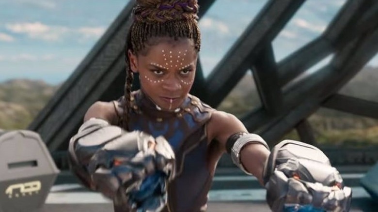 Shuri in battle gear