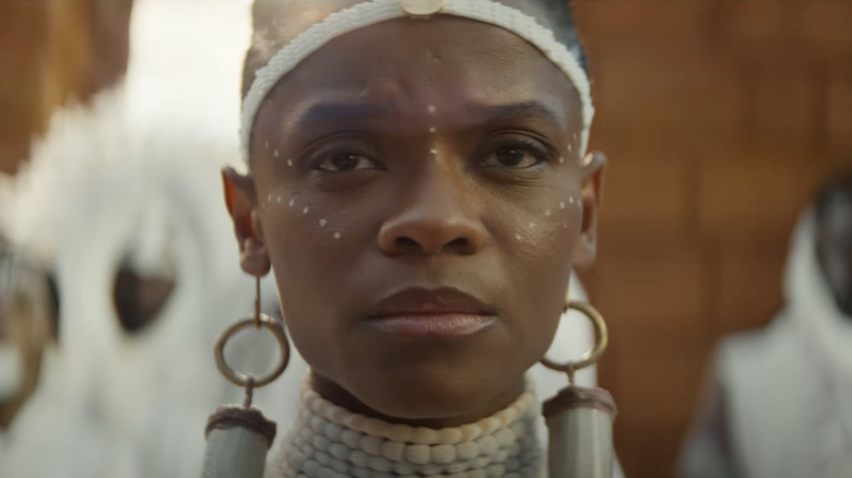 Letitia Wright in Black Panther: Wakanda Forever