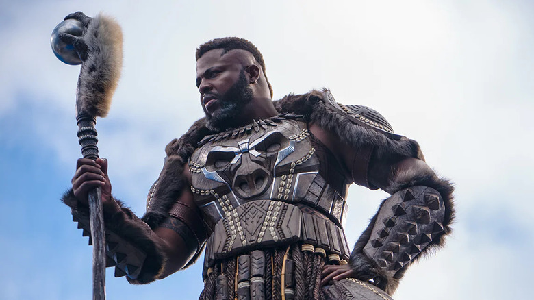 M'Baku poses