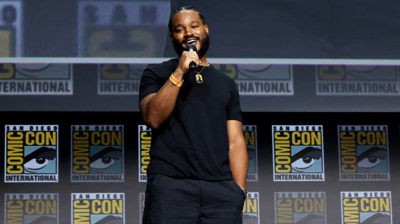 Ryan Coogler speaking at SDCC