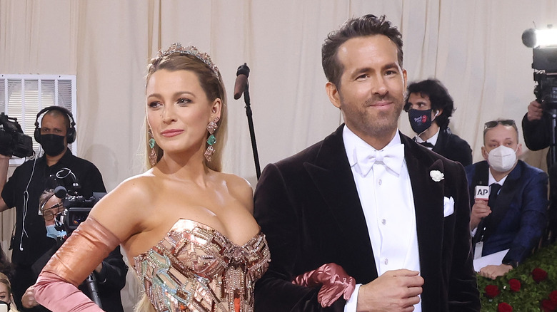 Blake Lively with Ryan Reynolds