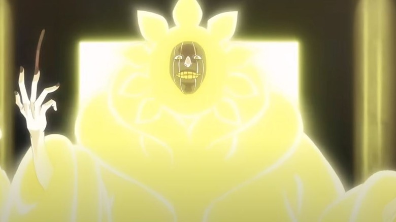 Mayuri in golden armor