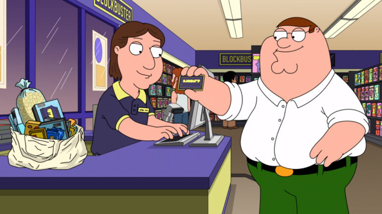 Peter Griffin presenting card