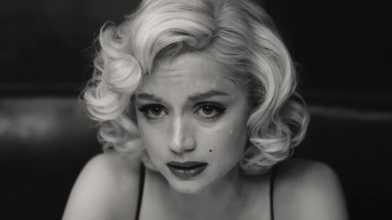 Marilyn Monroe crying 