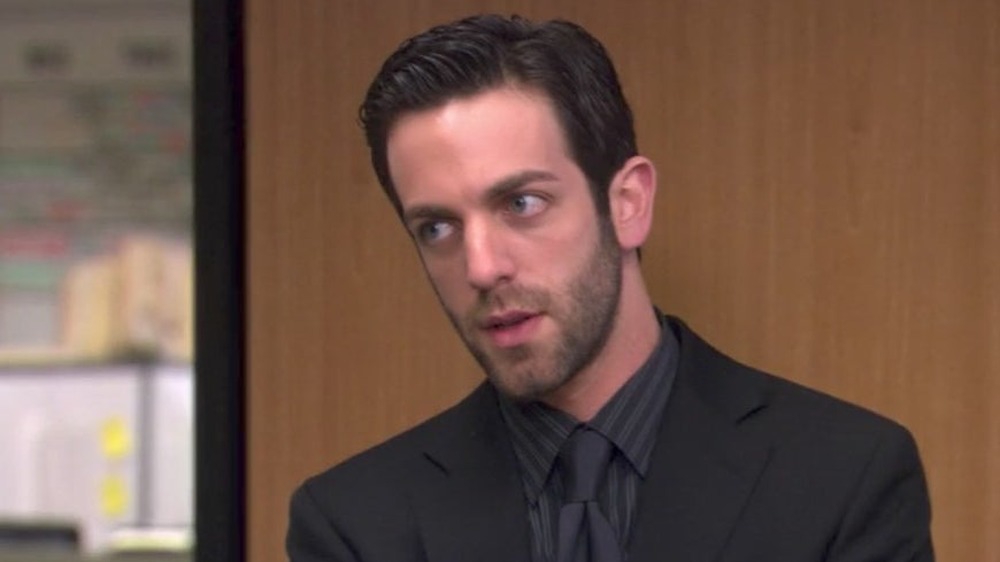 Ryan Howard of The Office with a beard