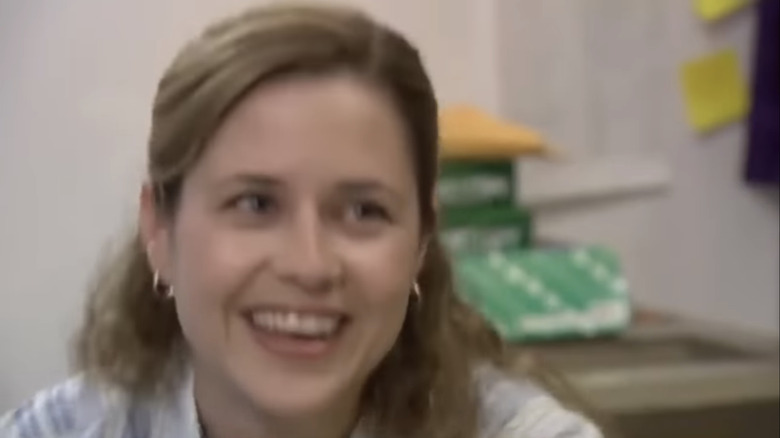 Jenna Fischer laughing