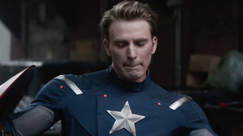  Captain America Chris Evans Avengers Endgame bloopers