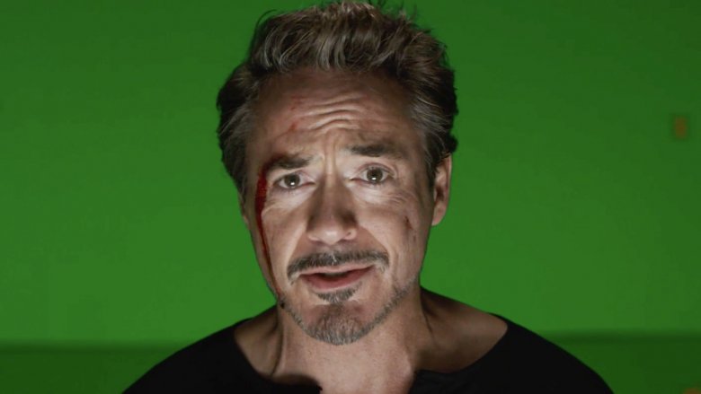 Robert Downey Jr. Iron Man Avengers Endgame blooper