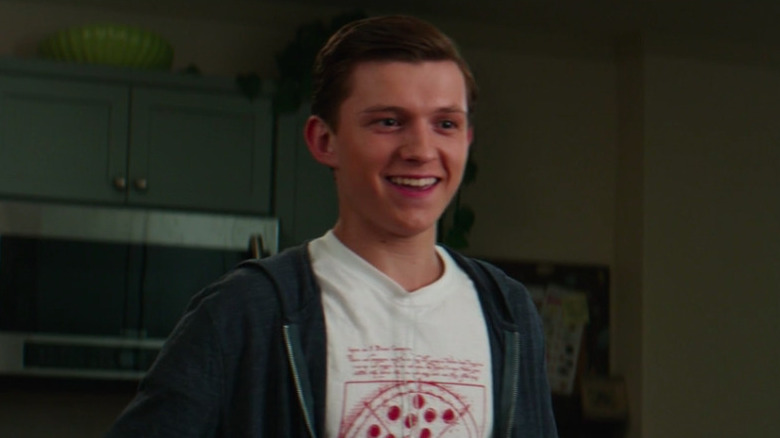 Peter Parker Smiling