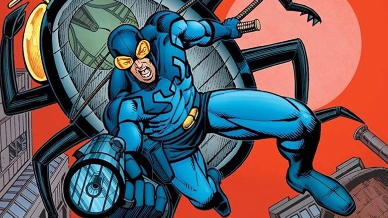 Blue Beetle descends from the Bug