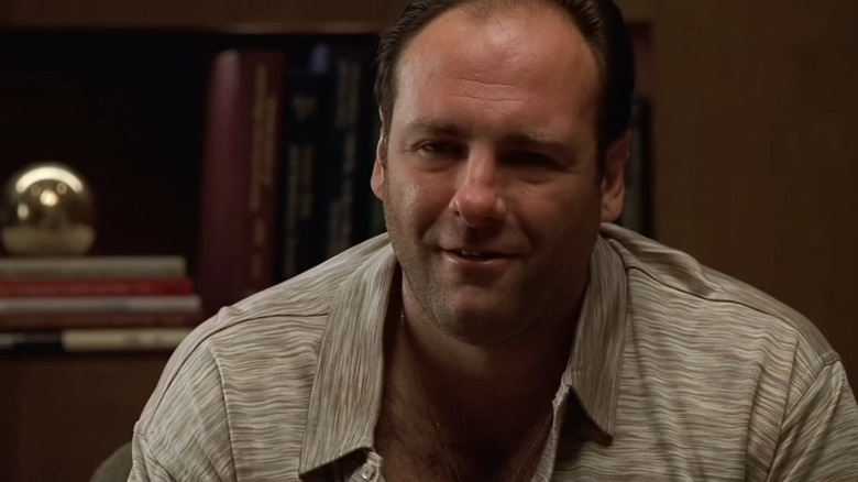 Tony Soprano talking