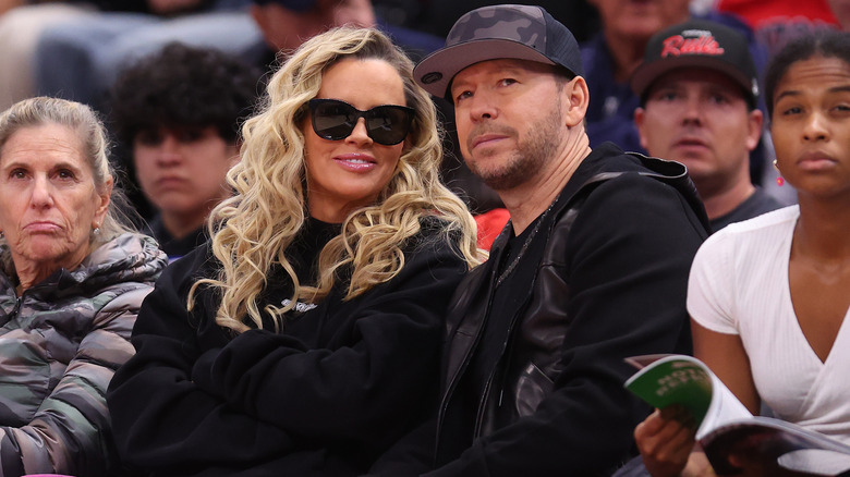 Donnie Wahlberg with Jenny McCarthy