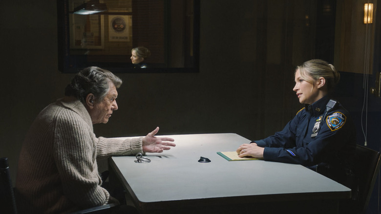 Eddie Janko interrogating Sam Velucci