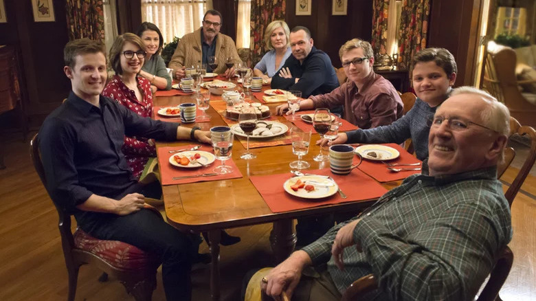 Blue Bloods cast family dinner