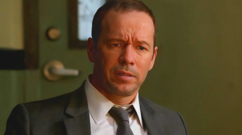 Donnie Wahlberg looks confused