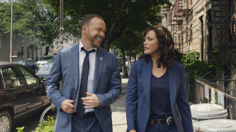 Danny walking with Maria