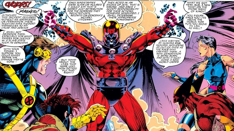 Magneto in X-Men #1, drawn by Jim Lee