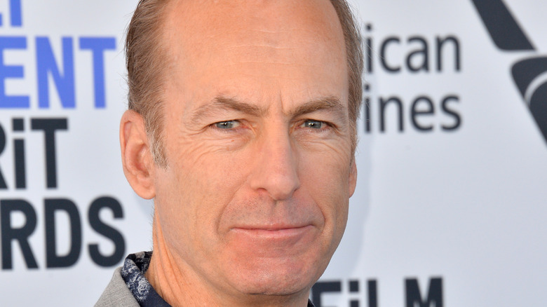 Bob Odenkirk smirks at the Independent Spirit Awards