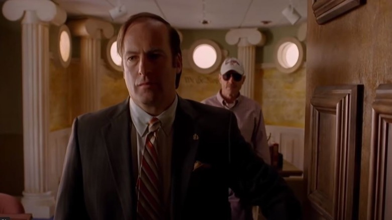 Walter White with Saul Goodman