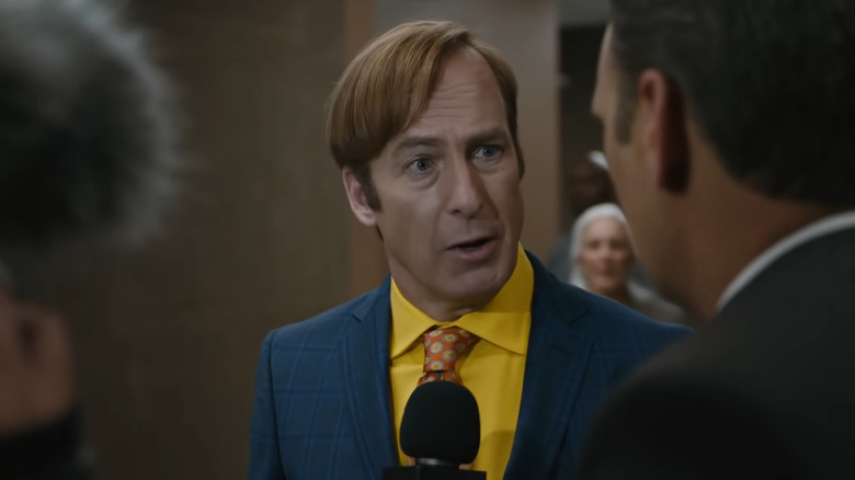 Saul Goodman confronting