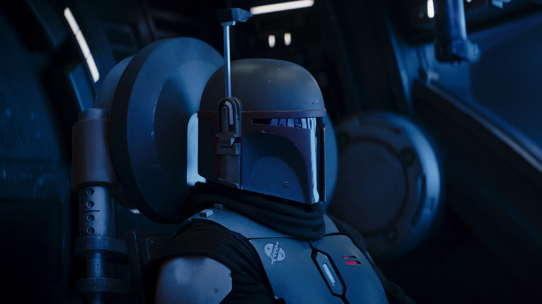 Boba Fett flies his Starship in season 2 of The Mandalorian