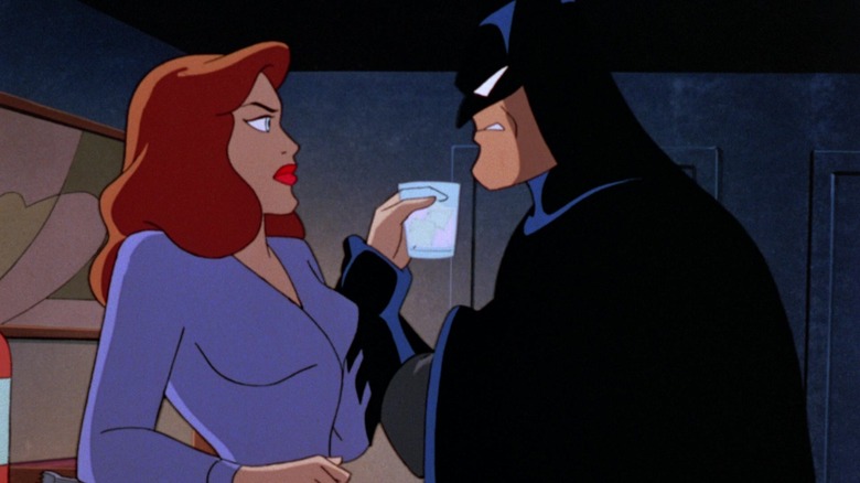 Batman and Andrea arguing