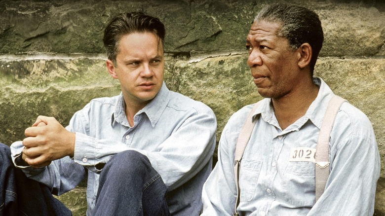 Andy Dufresne talks to Red