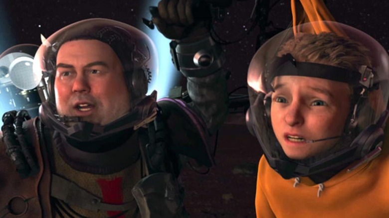 Milo tries to rescue his mom in "Mars Needs Moms" (2011)