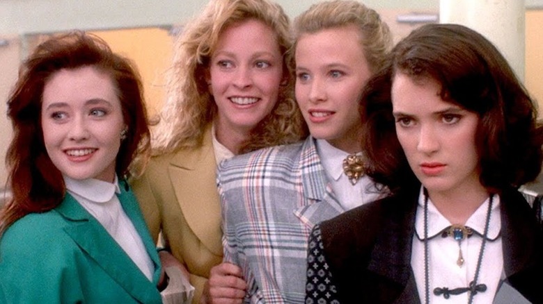 four mean girls in Heathers