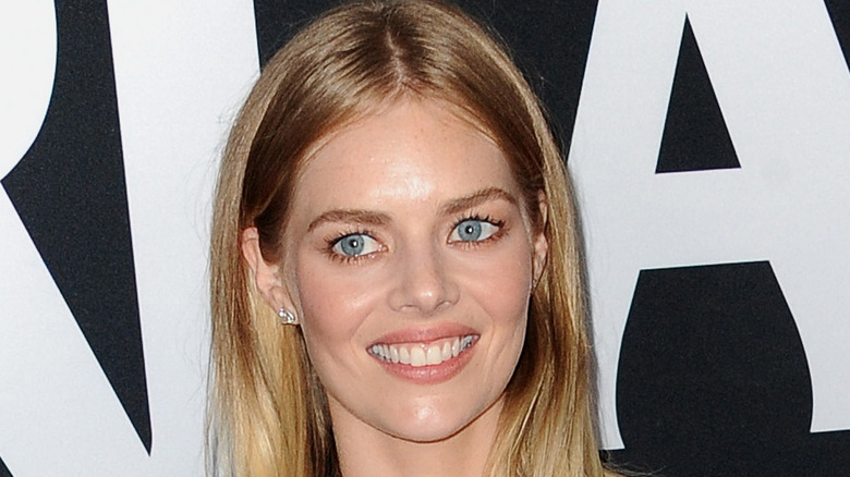 Samara Weaving smiling