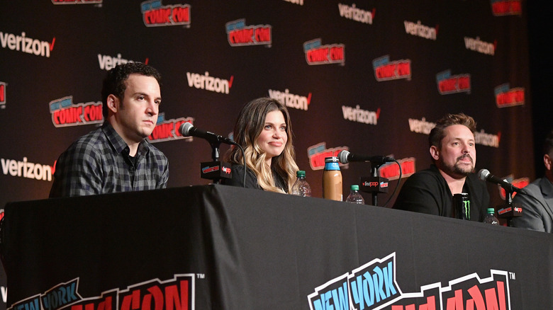 Ben Savage with co-stars at New York Comic Con