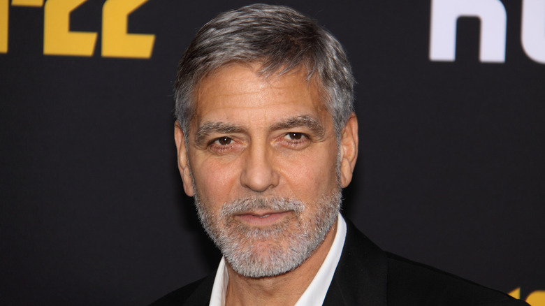 Clooney at Catch 22 premiere