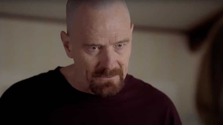 Walter White looking intense