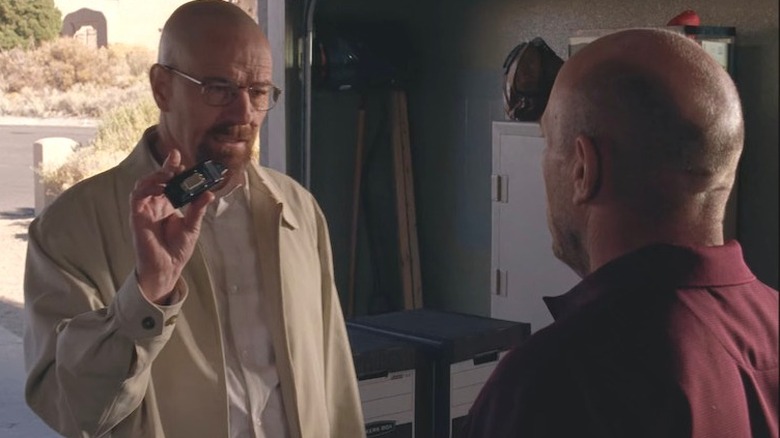 Walt and Hank face off