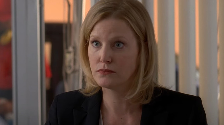 Skyler White stares at Marie