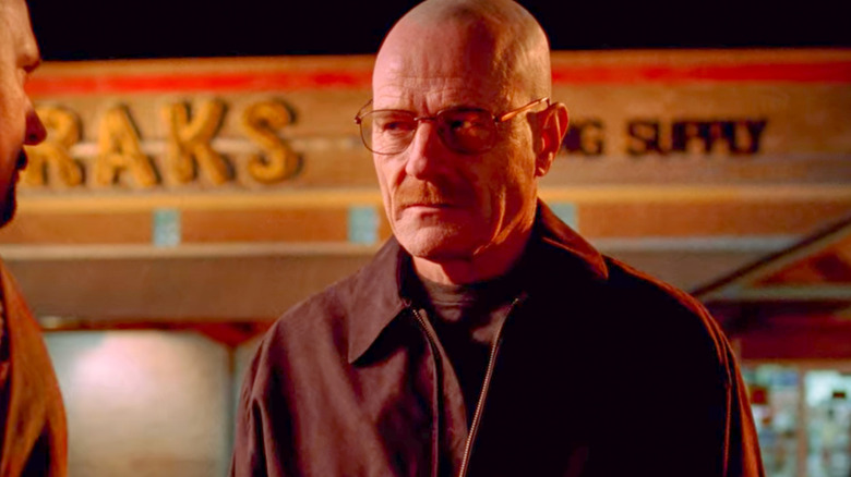 Walter White looking serious